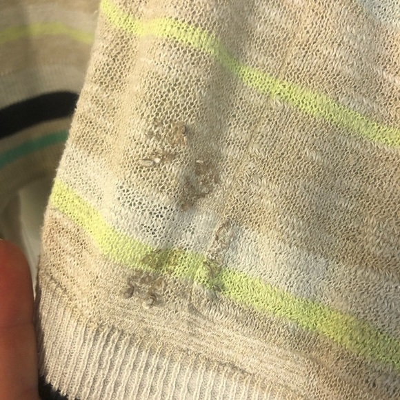 Maurices Colorful Striped Beige Cardigan Sweater with Hood XL Lightweight - Picture 5 of 5